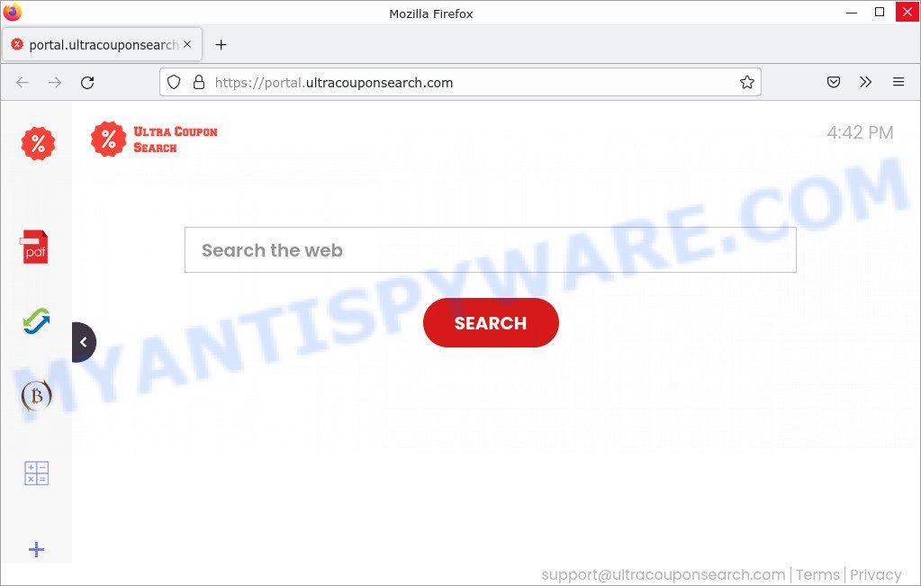 UltraCouponSearch hijacker