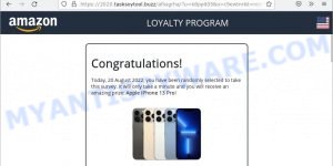 fuveexohd.in.net redirects Apple iPhone 13 scam