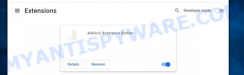 Adblock Enterprise Edition remove
