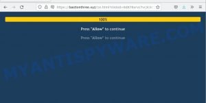 Bastionthree.xyz Notification Confirmation Scam