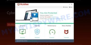 Desktopsecuritydata.com mcAfee Alert Scam