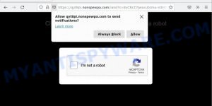 Nonspewpa.com Click OK to continue Scam