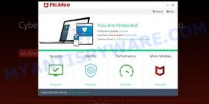 Securityservice-pc.com McAfee Scam