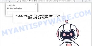 Stream-trust.xyz Click Allow Scam