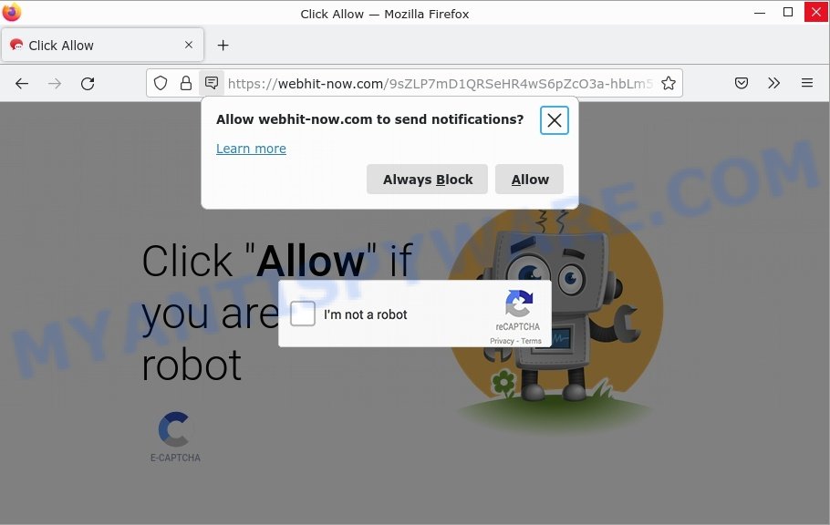 Webhit-now.com Click Allow Scam