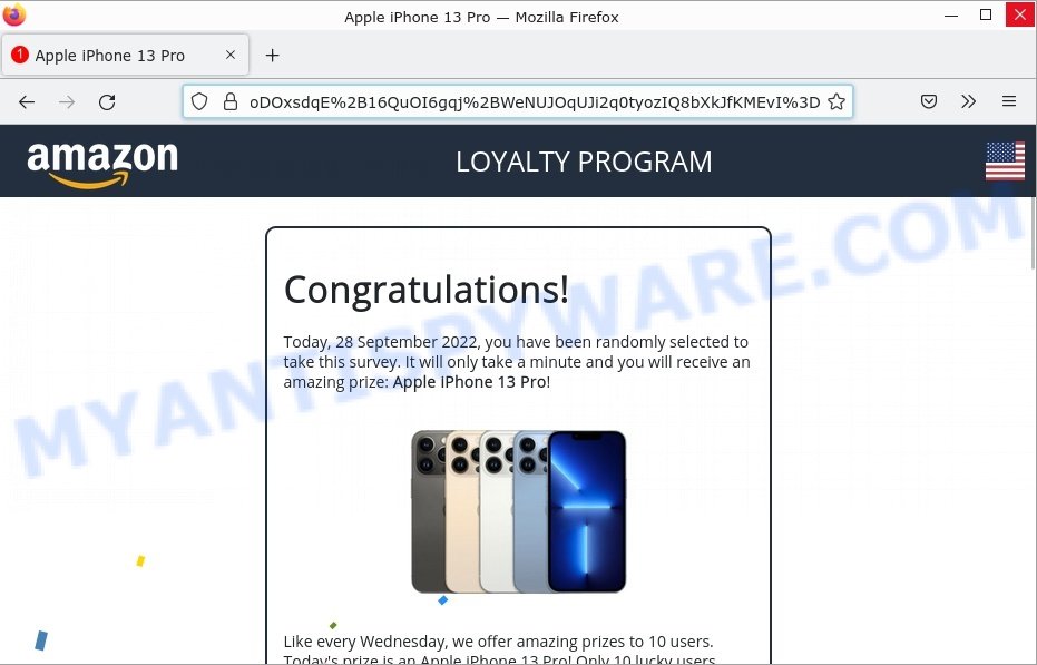 Week-tale.xyz Apple iPhone 13 Pro Scam