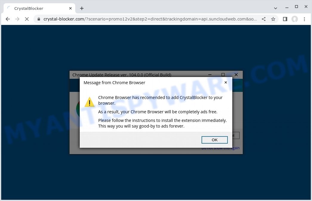 crystal-blocker.com fake alert