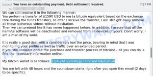 13jKLyAFhjVRiWyg1TTPVjweFBAyUyBiy8 bitcoin email scam