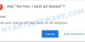 Ad-free best ad blocker extension adware