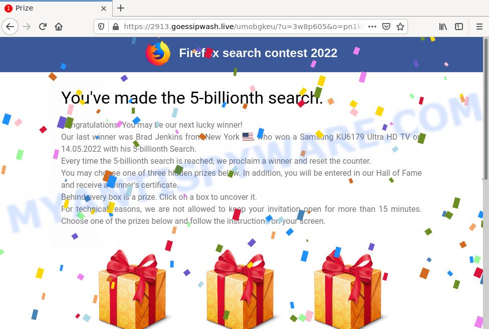 Captcha Total Virus 5-billionth search Scam