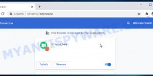 Chrome_Help Extension Virus