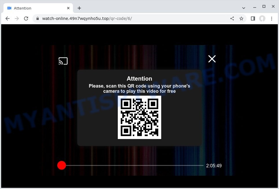 Invaderannihilationperky.com qr code scam