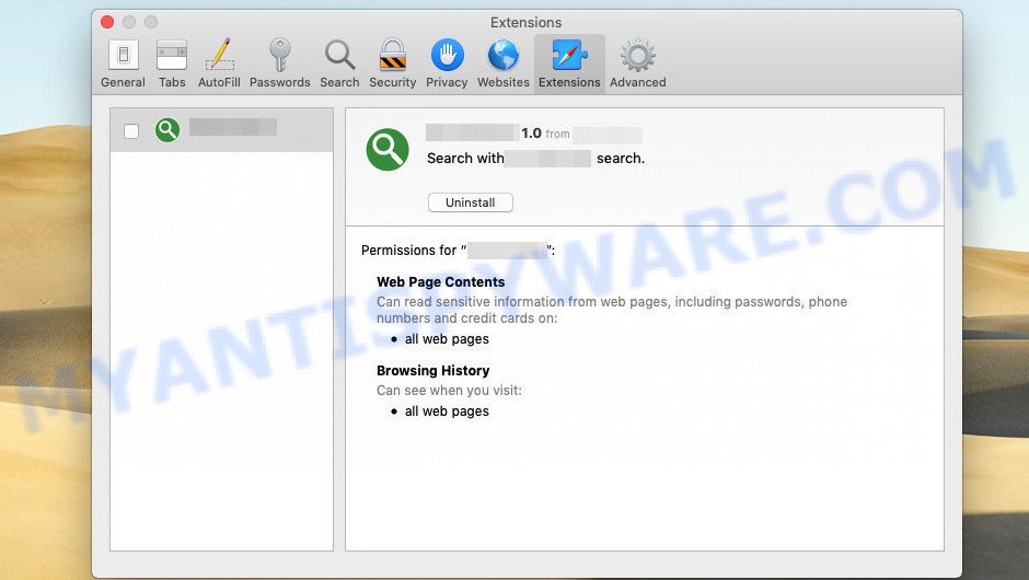 IronBrowse adware mac