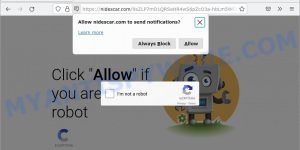 Nidescar.com Click Allow Scam