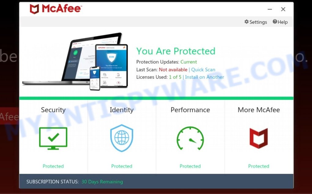 Safesystems.vip McAfee Alert Scam