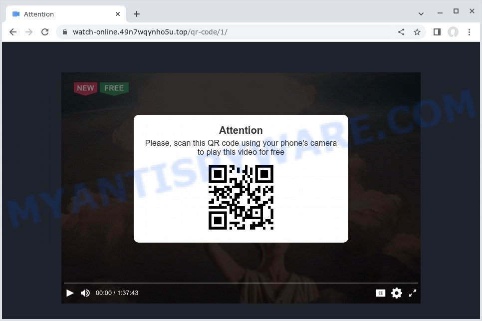 Scan QR code to play this video Scam