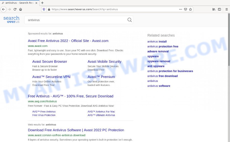 Searchoverus.com search results