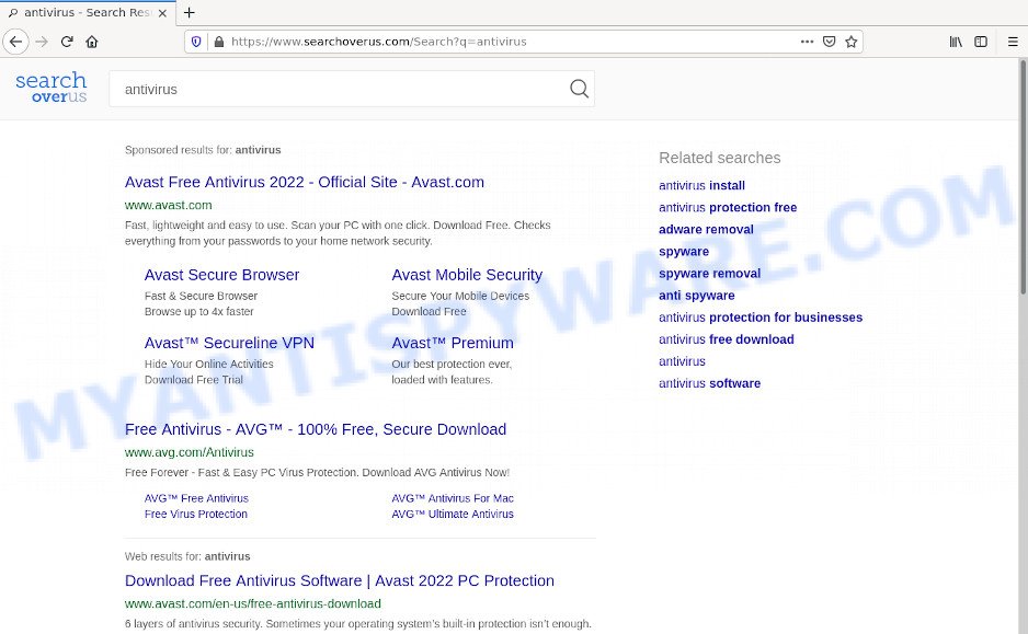 Searchoverus.com search results
