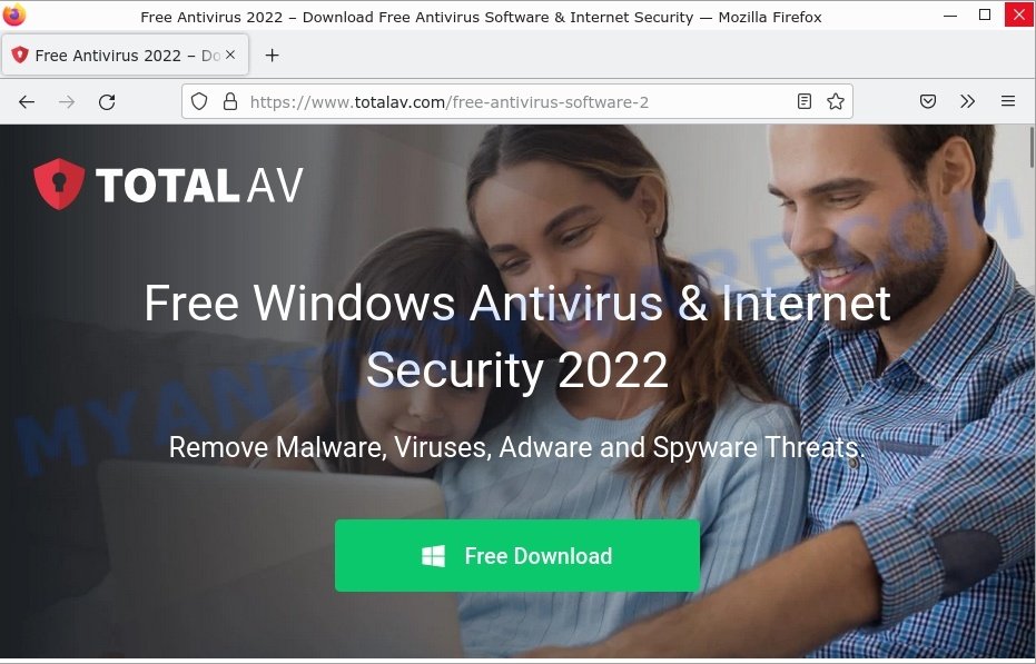 Total AV antivirus promo
