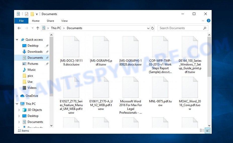 Tuow file virus