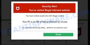 Vital-scanner.com McAfee Security Scam