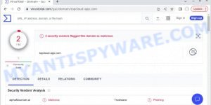 topcloud-app.com malicious