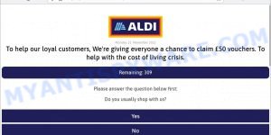 Aldi £50 Voucher Facebook Giveaway Scam 2022