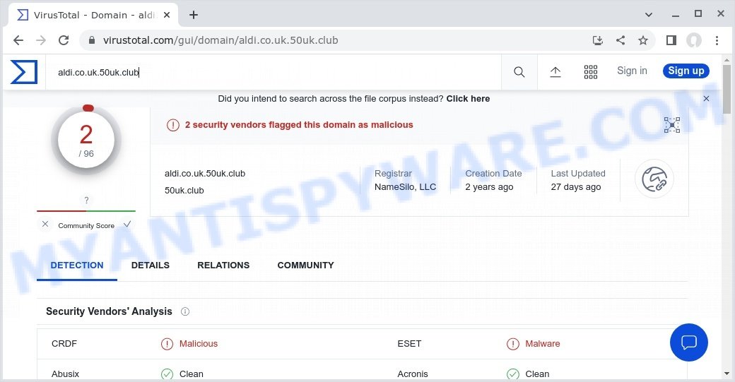 Aldi £50 Voucher Facebook Giveaway Scam 2022 malware