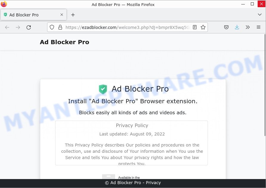 Ezadblocker.com Ad Blocker Pro ads