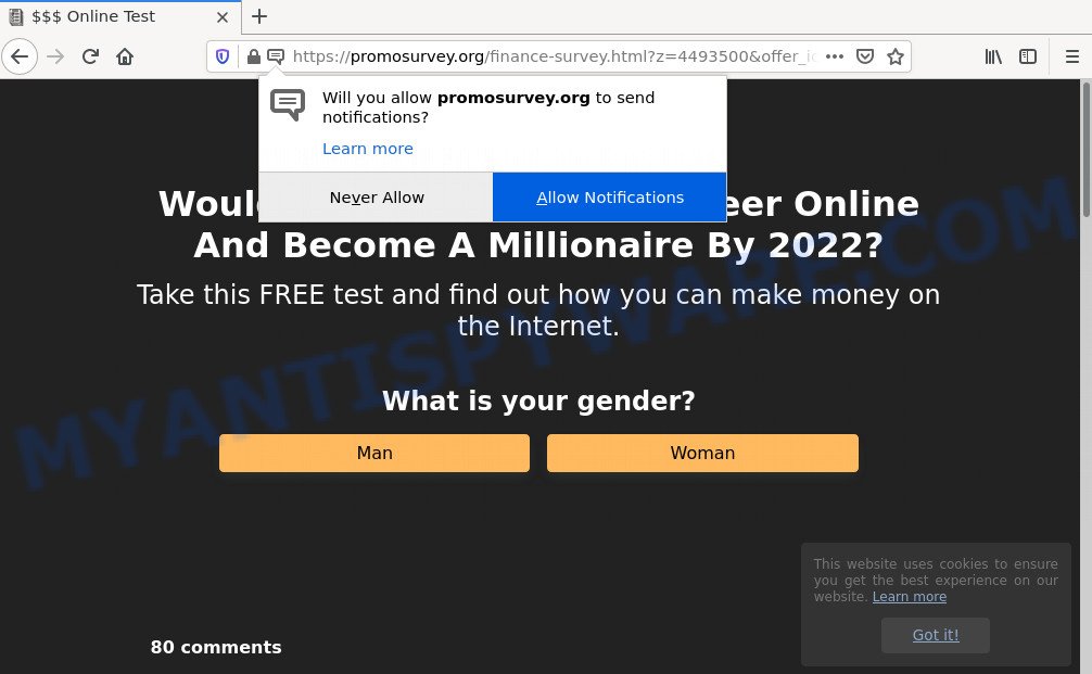Promosurvey.org Online Test Scam