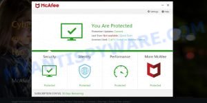 Protectutility.info McAfee Alert Scam