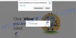 Smarthitinc.com Click Allow Scam