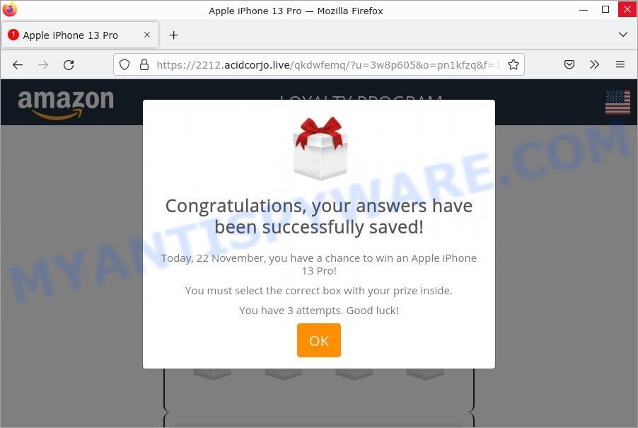 Steadycaptcha.live Win an Apple iPhone 13 Pro Scam