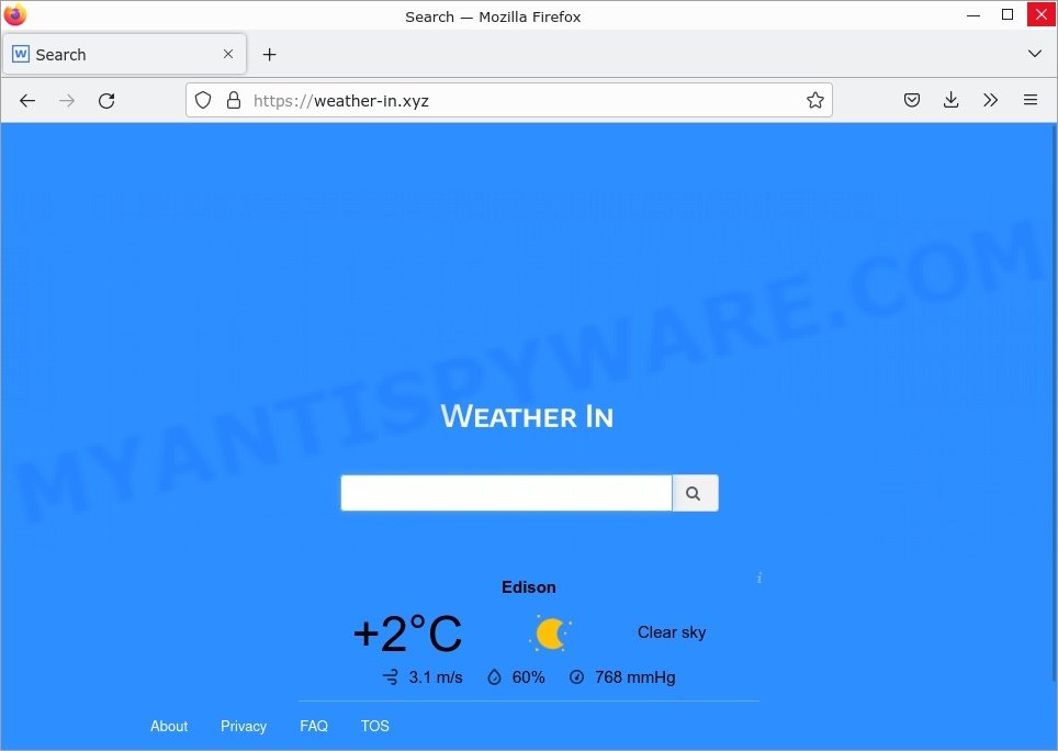 Weather-in.xyz Redirect Search