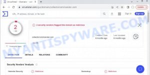 collectorcommander.com malicious