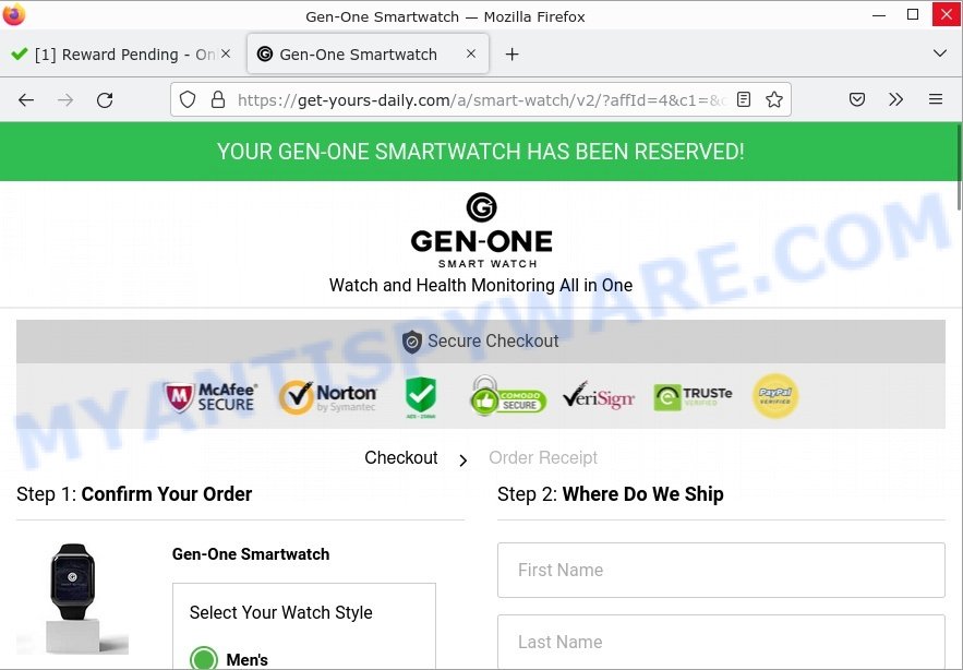 get-yours-daily.com Gen-One Smartwatch