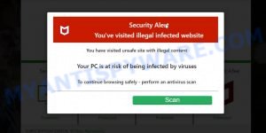 Foundedscan.com McAfee Alert Scam