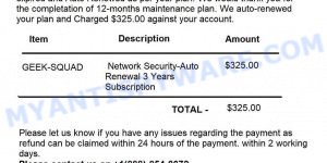 Geek Squad EMAIL SCAM 2022