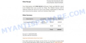 Geek Squad Email Scam 0622