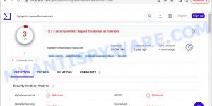 Highperformancedformats.com malicious