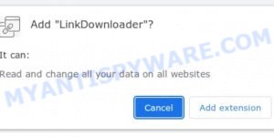 LinkDownloader browser extension