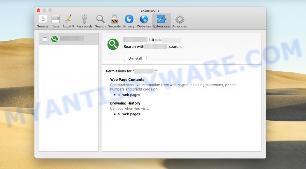 PrimaryServiceSearch mac adware