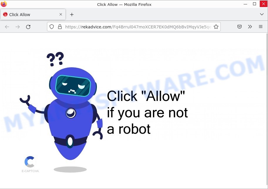 Rekadvice.com Click Allow Scam