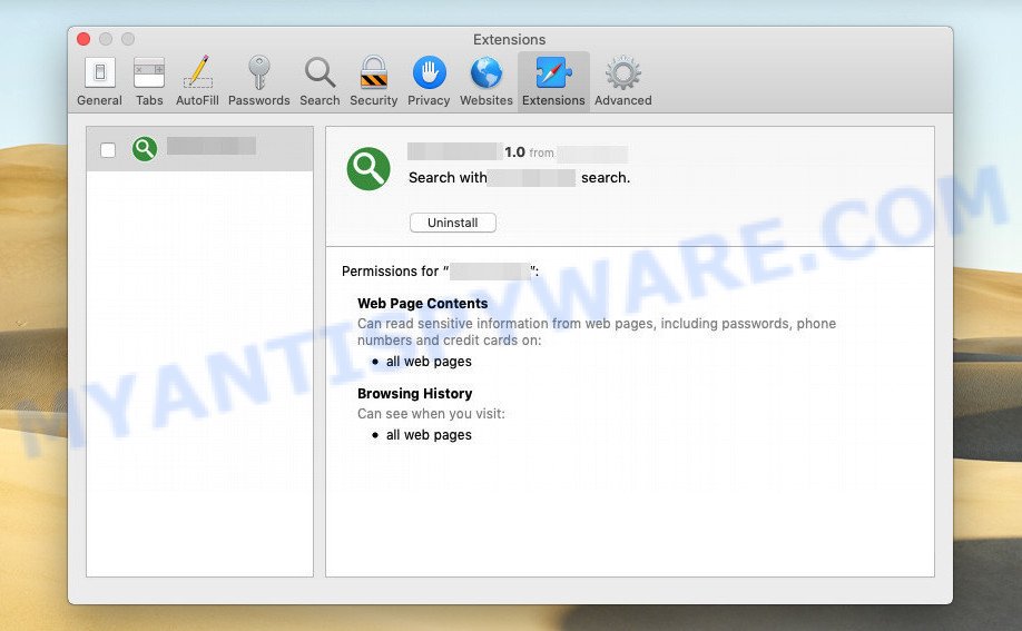 TrackAnalyser adware mac
