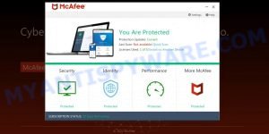 Yourdesktopdatabulwark.site McAfee Alert Scam