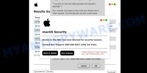 Access To This MAC Has Been Blocked Scam