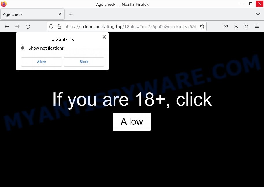 CleanCoolDating.Top Age check Scam