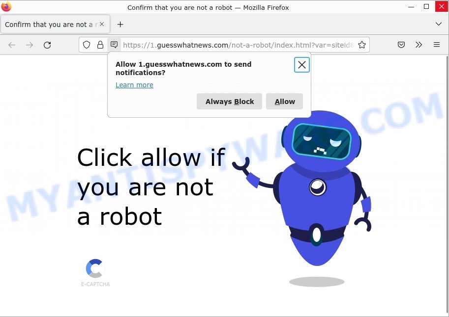 GuessWhatNews.com Click Allow Scam