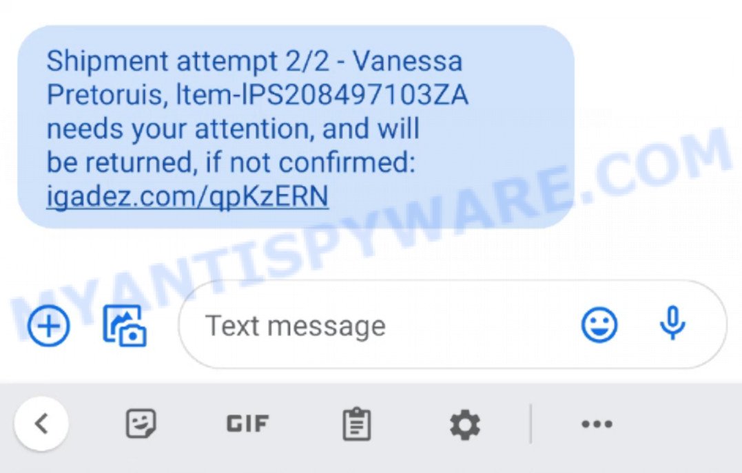 Is it IPS or UPS??? And unable to deliver because no one could