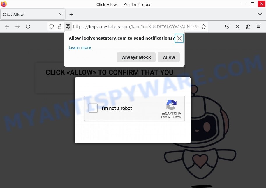 Legivenestatery.com Click Allow Scam